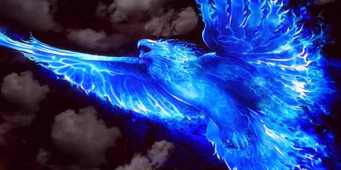 1920x1200 Download Phoenix Blue Fire Wallpaper | Wallpapers.com