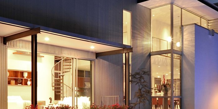 1440x2560 Wallpaper House, Mansion, pool, modern, interior, High-tech, yard,  Architecture #4407