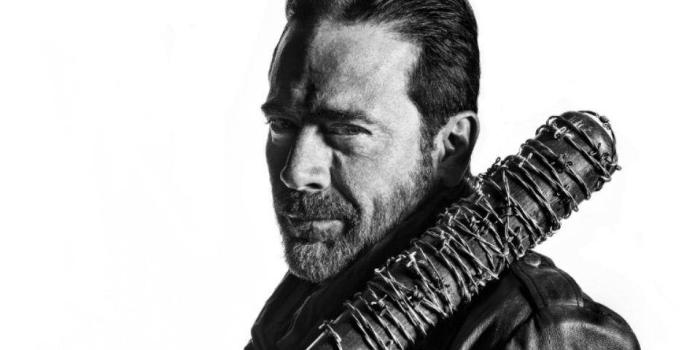 960x1704 Download Negan With A White Background Wallpaper | Wallpapers.com