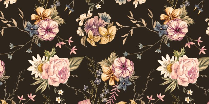 3028x1872 Vintage Floral Wallpaper for Walls | Victorian Flora
