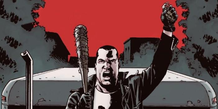 866x1596 A Negan phone wallpaper from the comic cover : r/thewalkingdead
