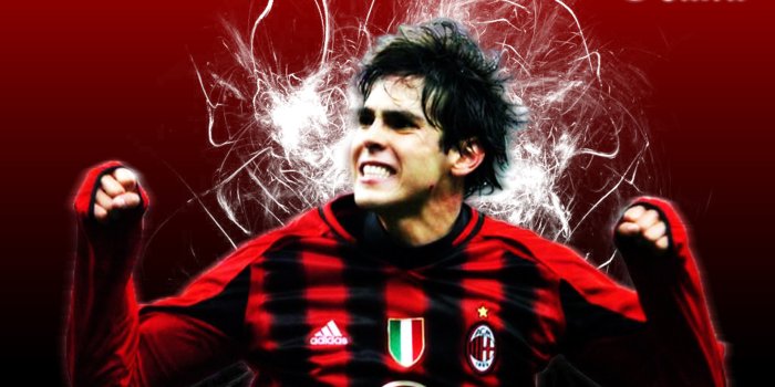1920x1440 Milan Kaka on red background Desktop wallpapers 640x480