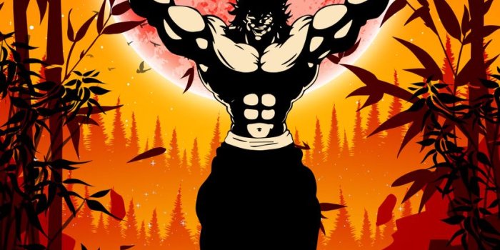 857x1200 Yujiro Hanma' Poster by Peter Li | Displate