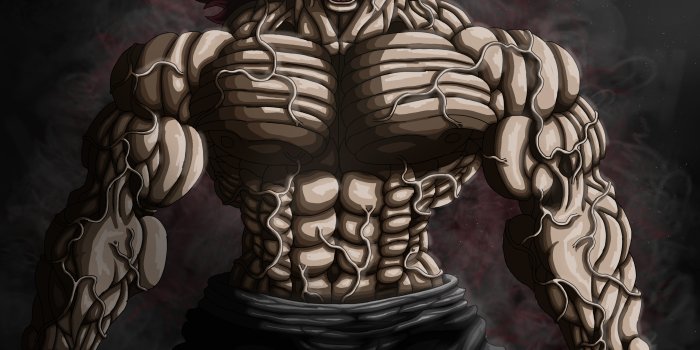 3024x3576 Yujiro Hanma by me Click on the image to see better quality : r/Grapplerbaki