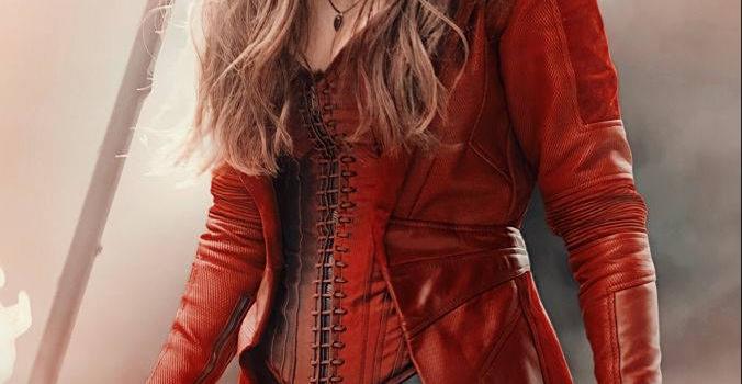 676x1200 Download Serious Wanda Maximoff Wallpaper | Wallpapers.com
