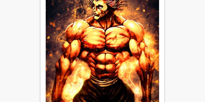 1000x1000 Baki Hanma Baki the Grappler