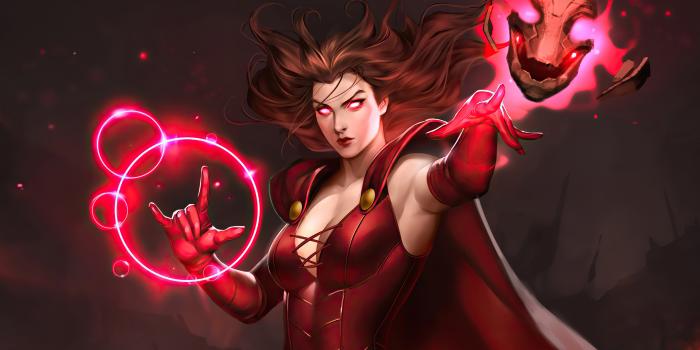 3840x2160 Scarlet Witch Wanda Maximoff Artwork Wallpaper 4k Ultra HD ID:5596