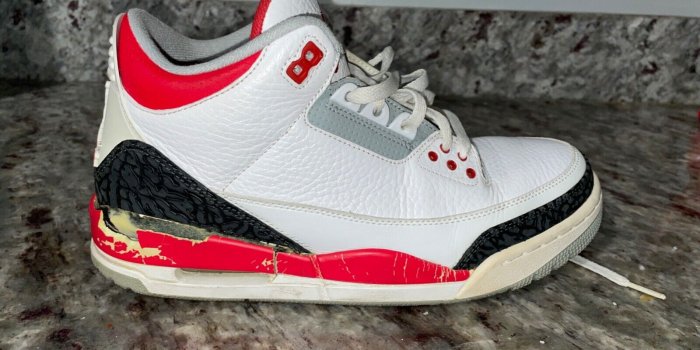 1600x1200 Size 9 - Air Jordan 3 Fire Red 2013 - Read - See Photos - Right Shoe For  Repair | eBay
