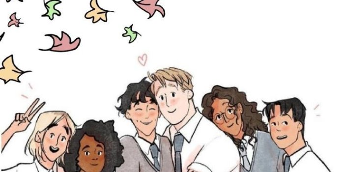 736x1414 Heartstopper Leaves Wallpaper Explore more Beautiful, Heartstopper Leaves,  Model, Photosynthesis, Plant w… | Alice book, Leaf wallpaper, Cool backgrounds  wallpapers