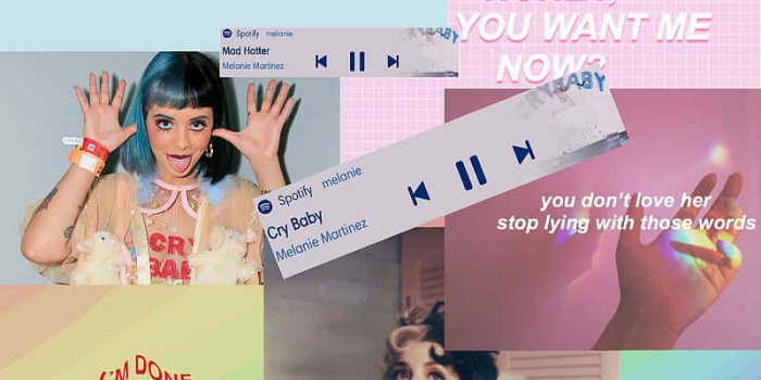 800x1482 Download Colorful Aesthetic With Melanie Martinez Wallpaper | Wallpapers.com