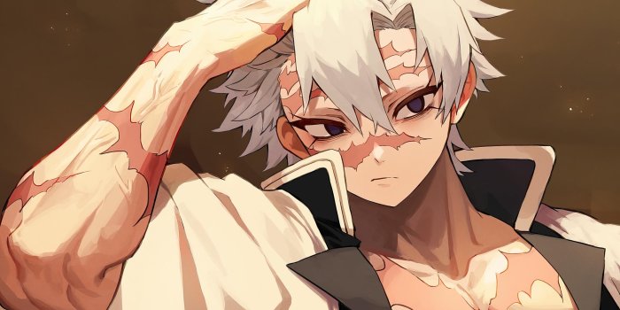 2048x1536 Demon Slayer : Sanemi Shinazugawa Wind Hashira 4K wallpaper download