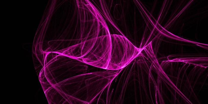1920x1080 Download Black And Pink Aesthetic Abstract Fractal Wallpaper | Wallpapers .com