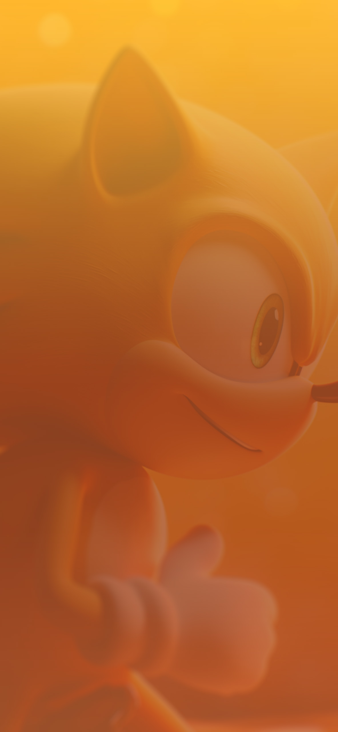 1183x2560 Yellow Super Sonic Wallpapers - Sonic the Hedgehog Wallpapers