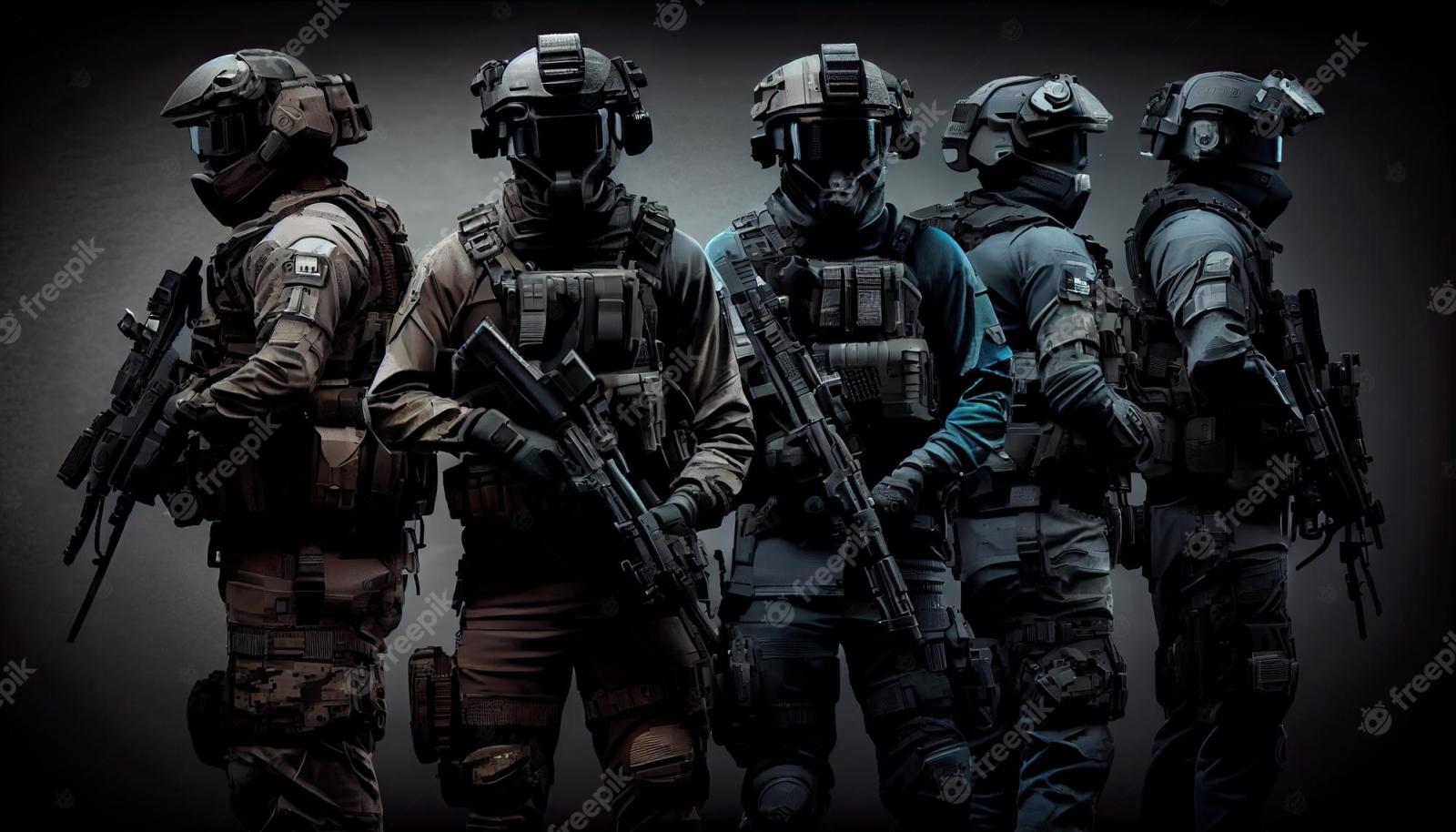 2000x1143 Premium Photo | Armed special forces group on a dark background law and  order protection concept swat group antiterrorism 0029 memorial day  remembering the fallen soldiers around the world