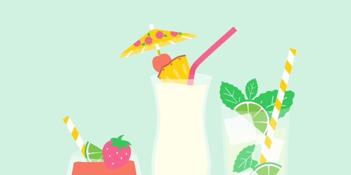 4267x5692 July 2019 Summer Drinks Calendar Wallpaper - Sarah Hearts