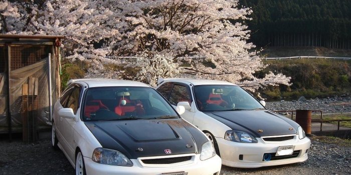 1024x768 Honda Civic EG Hatch Wallpapers – YL Computing