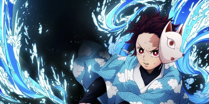 2560x1440 Tanjiro Kamado Wallpaper 4K, Warding Mask, #9328