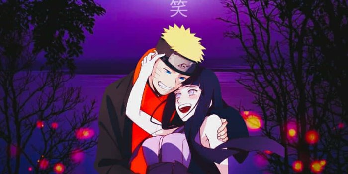 850x1063 Download Cute Naruto And Hinata Dancing In The Moonlight Wallpaper |  Wallpapers.com