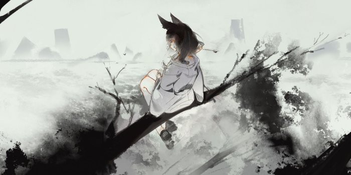 1920x1080 Black And White Aesthetic Desktop Anime Wallpapers