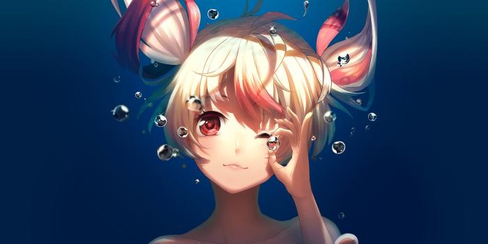 2560x1440 Female Anime Character Portrait Digital Wallpaper, Anime Girls Wallpapers -  Wallpaperforu