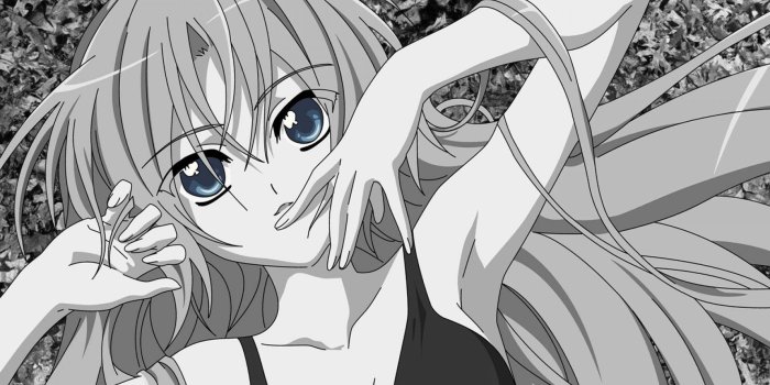 1920x1080 200+] Black And White Anime Wallpapers
