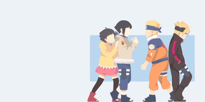 1920x1080 Naruto, Hinata, Himawari, Boruto | Minimalist Wallpaper : r/Naruto
