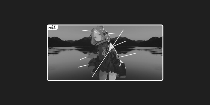 1920x1080 975919 minimalism, anime, simple background, white, anime girls, black,  text, picture-in-picture, monochrome - Rare Gallery HD Wallpapers