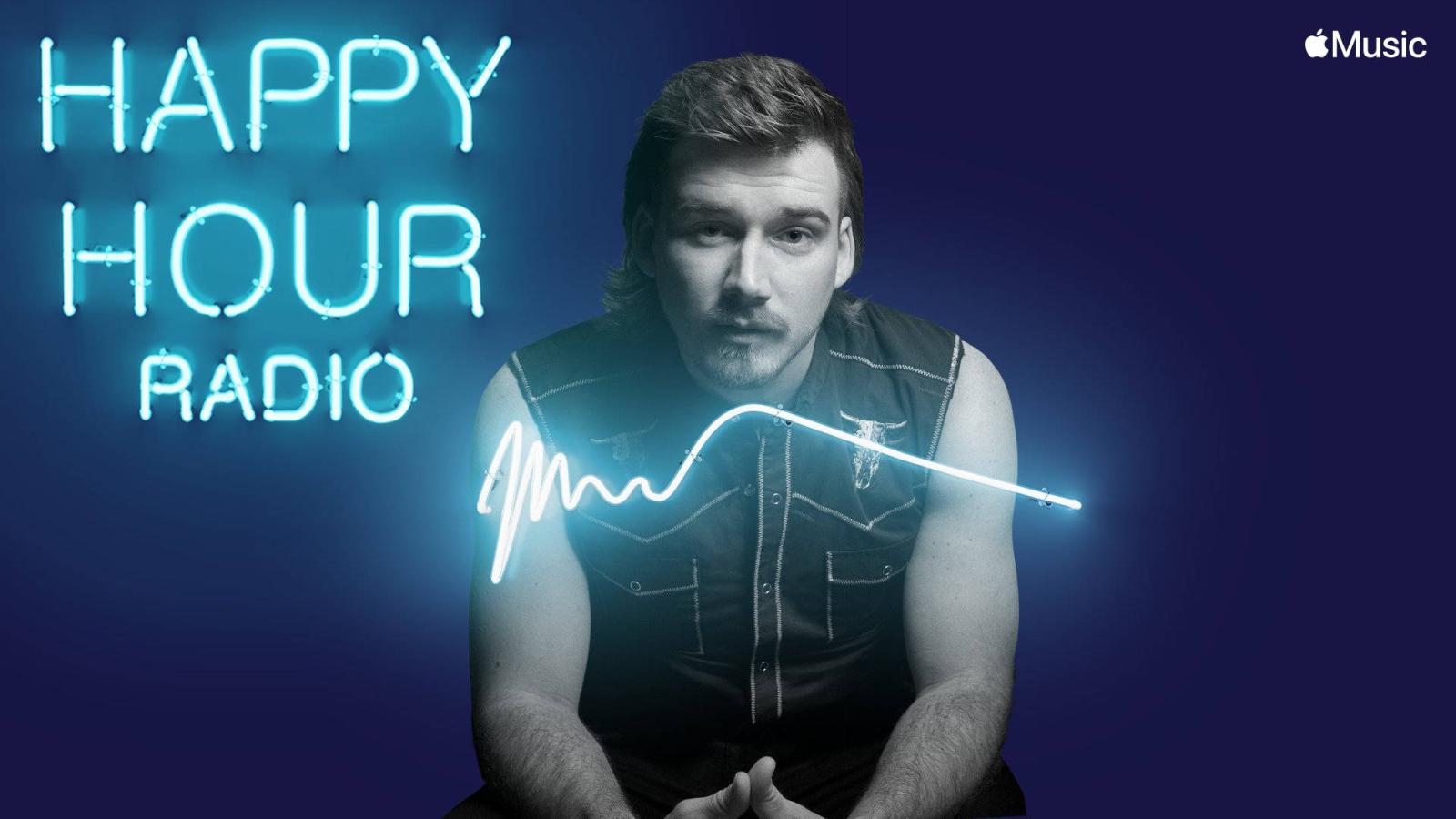 1920x1080 Download Morgan Wallen Happy Hour Radio Wallpaper | Wallpapers.com