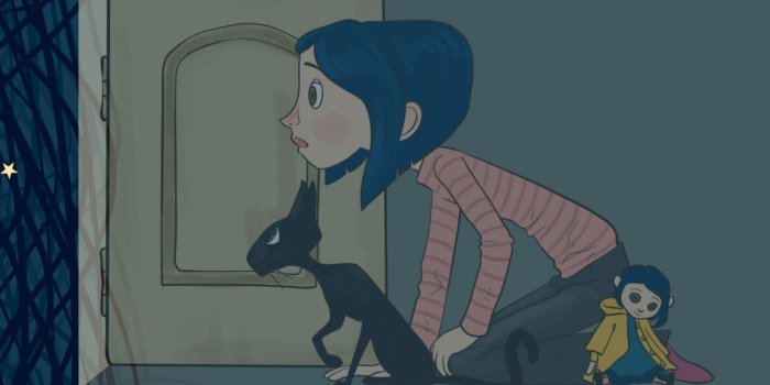 1183x2560 Coraline Door to the Other World Wallpaper - Cartoon Wallpaper for Phone