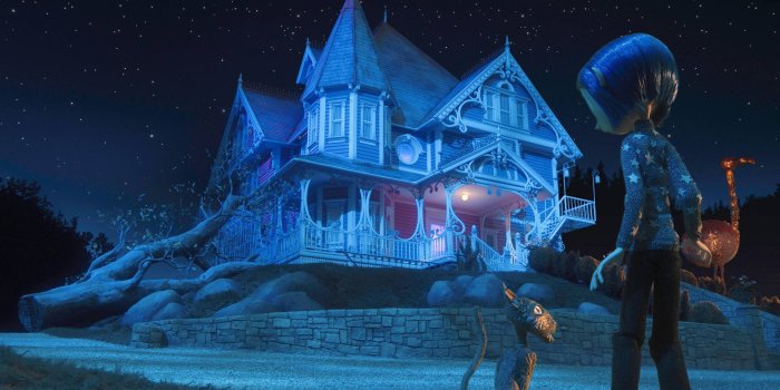 1920x1157 Download Coraline Other World House Wallpaper | Wallpapers.com