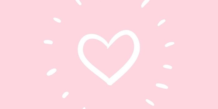 1080x1920 Download Pink Heart Aesthetic Wallpaper | Wallpapers.com