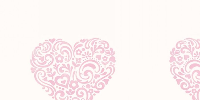 857x1200 Rhythmic Soft Pink Heart Wallpaper | Glowy Interiors