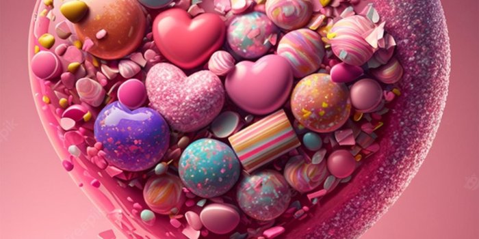 1333x2000 Premium Photo | Pink heart wallpapers that will make you smile