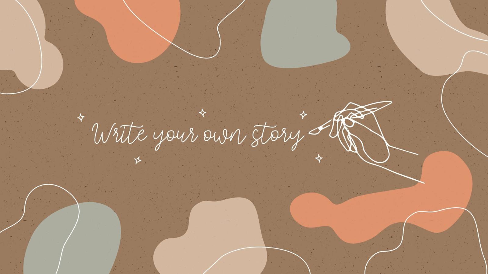 1920x1080 Minimalist Brown Aesthetic Wallpaper - Piktochart