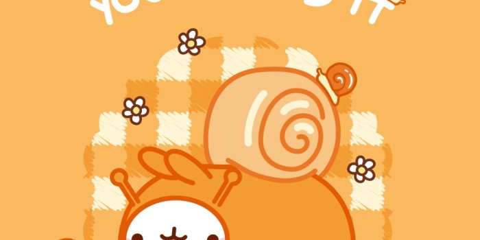 1001x1780 Molang Animal Wallpapers: Discover The Snail Wallpaper of Molang