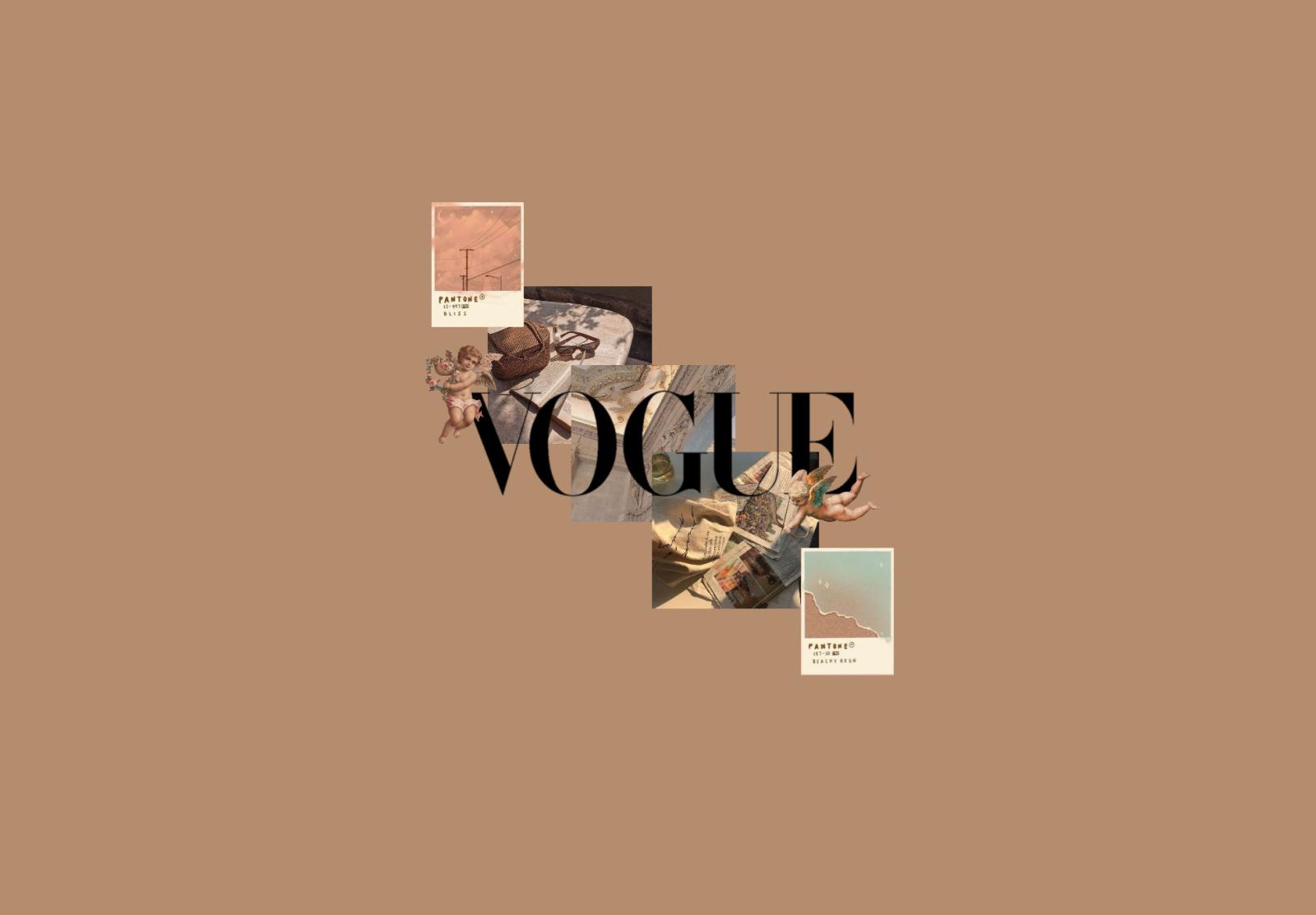 1970x1371 25 Brown Aesthetic Wallpaper for Laptop : Vogue, Angle & Pantone 1 - Fab  Mood | Wedding Colours, Wedding Themes, Wedding colour palettes