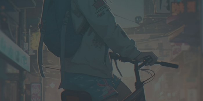 1183x2560 Cute Anime Girl on Bike Wallpapers - Anime Girl Wallpapers iPhone