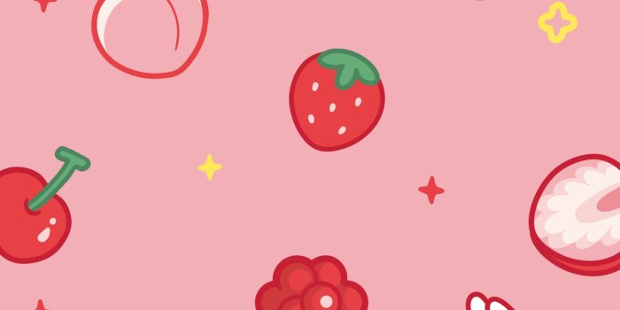 1200x2135 Molang Food Wallpapers: Discover The Red Fruits Wallpaper of Molang