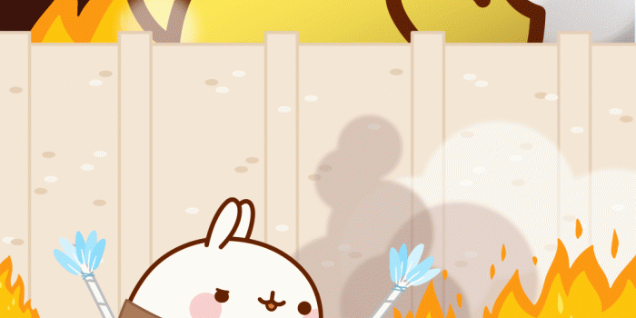 1001x1780 Molang Parody Wallpapers: Attack On Titan Wallpaper of Molang