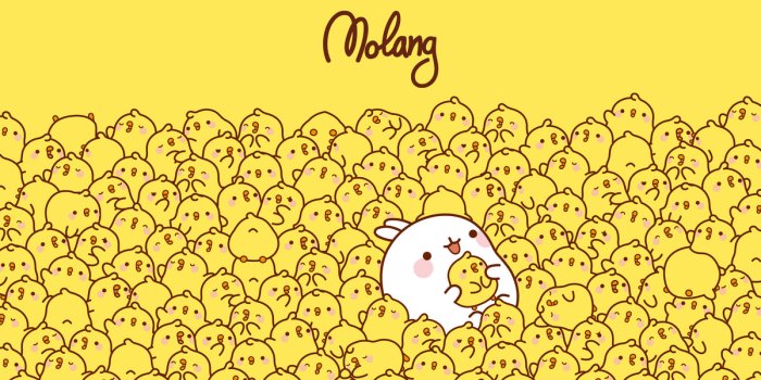 1200x675 Molang Aesthetic Wallpapers: Discover The Funny Wallpaper of Molang