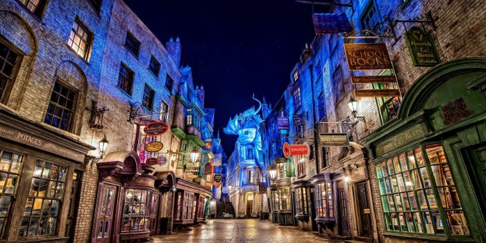 2048x1312 Diagon Alley Wallpapers