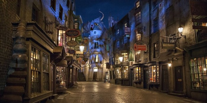 1600x1067 Download Take A Stroll Through Diagon Alley To Shop For Wizarding Needs  Wallpaper | Wallpapers.com