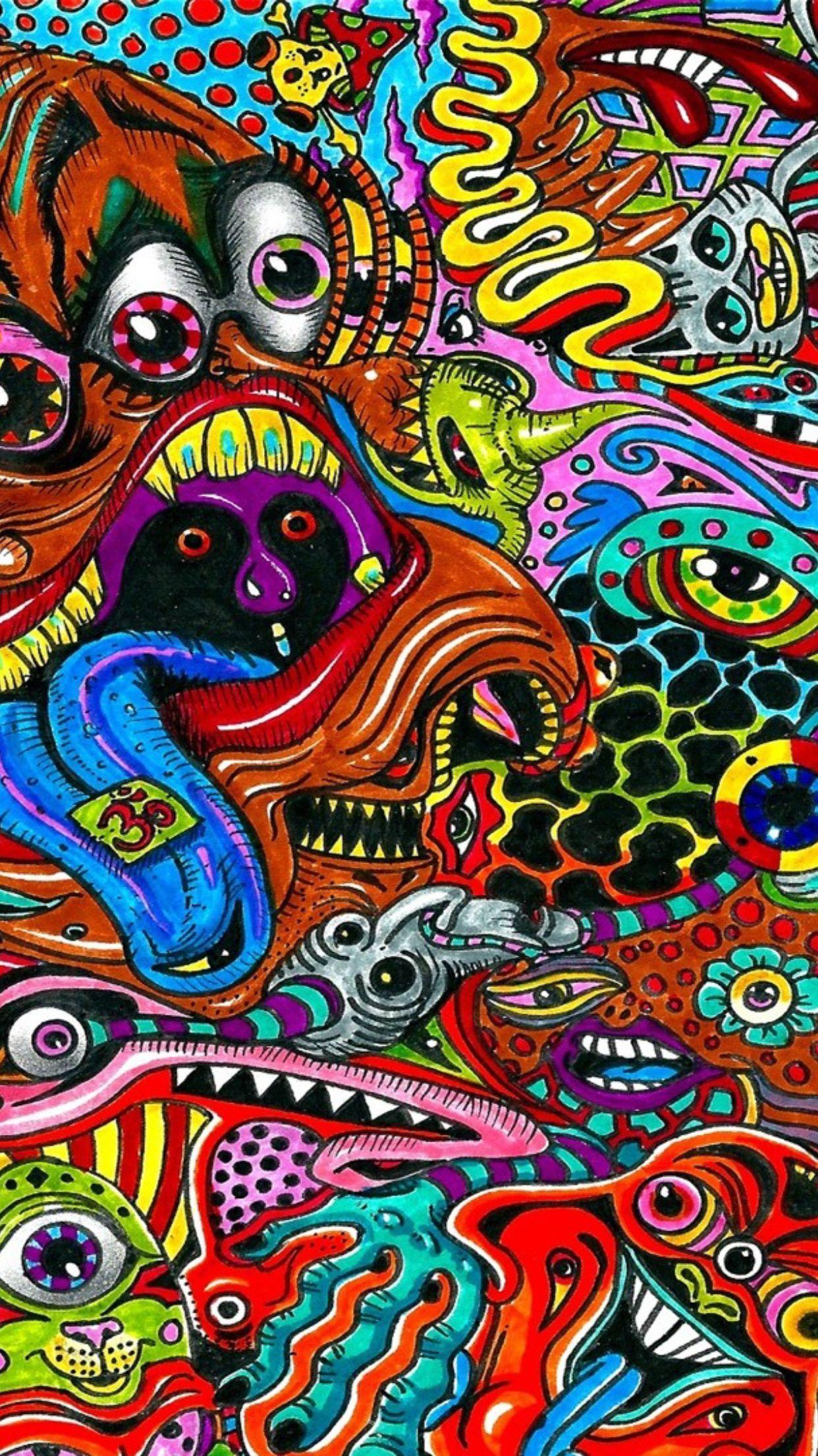 1242x2208 Phone LSD Wallpapers