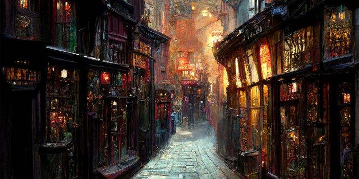 3000x2000 Diagon Alley Murals - Etsy
