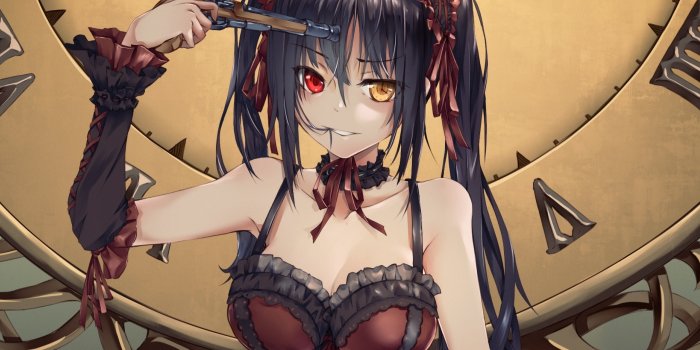 1400x1050 Download wallpaper 1400x1050 beautiful, kurumi tokisaki, art, standard 4:3  fullscreen 1400x1050 hd background, 23261