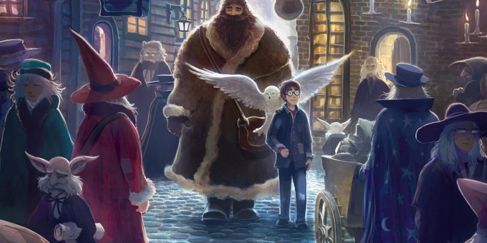 1920x1080 Download Cool Harry Potter Diagon Alley Wallpaper | Wallpapers.com