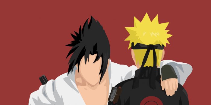 3440x1440 Sasuke Uchiha Wallpaper 4K, Naruto Uzumaki, Minimal art