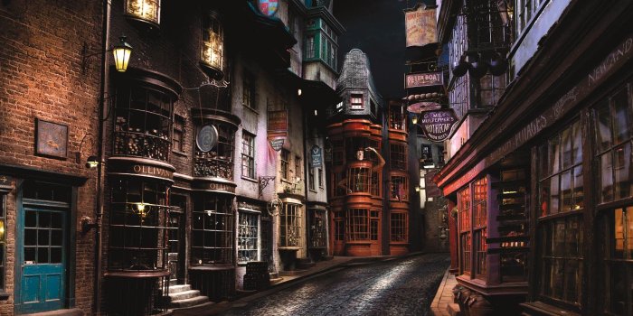 1800x1185 Amazon.com: Trends International The Wizarding World: Harry Potter - Diagon  Alley Wall Poster, 14.725