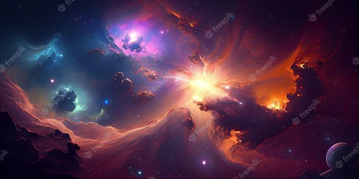 2000x1000 Premium Photo | Space wallpapers that will make you want to know the  universe