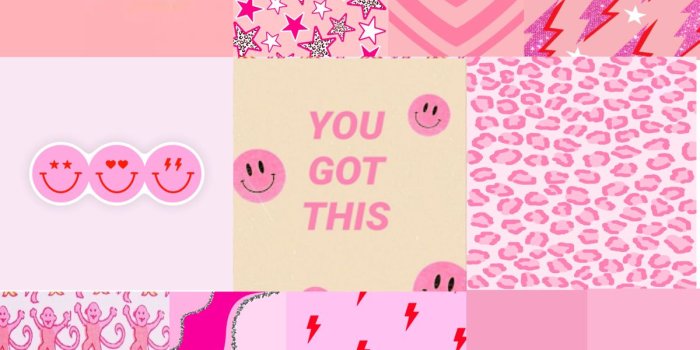 1200x1200 Preppy pink collab wallpaper in 2023 | Wallpaper, Pink, Print